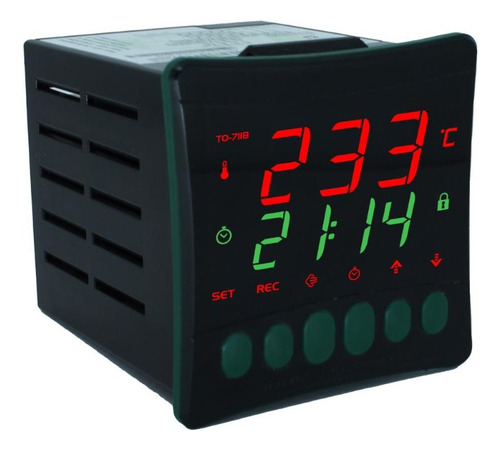 Control De Temperatura/ Humedad  72x72 C/ Sensor To751b