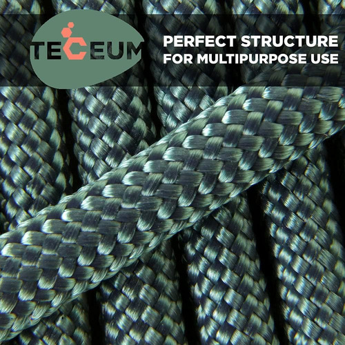 Cuerda Teceum, Nylon Resistente, Para Supervivencia Y Campin