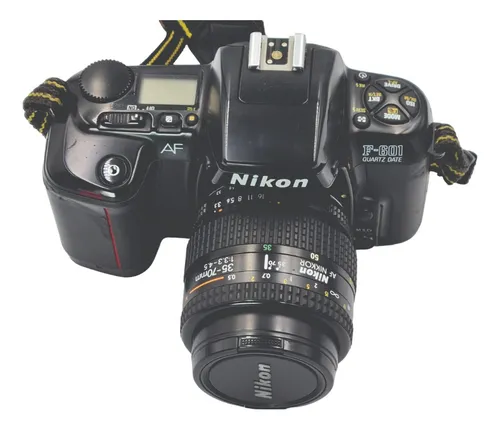 Câmera Fotográfica Analógica - Nikon F-601 Quartz Date
