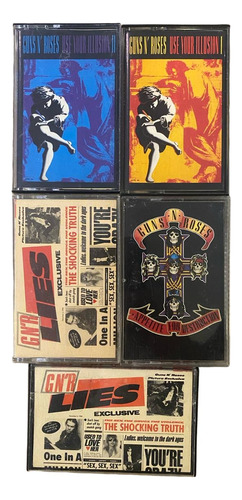 Lote 5 Casettes Guns And Roses