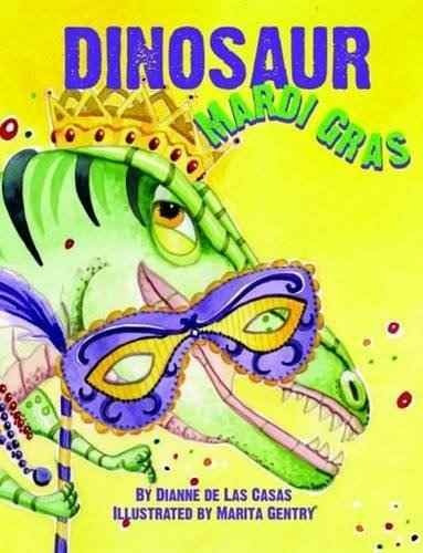 Libro Dinosaur Mardi Gras - Nuevo