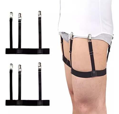Sujetadores Tirantes Elásticos Para Camisas Ajustable 1 Par