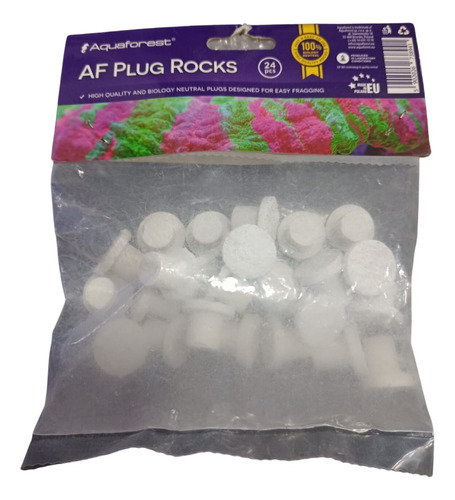 Aquaforest Af Plugs Rocks 24 Piezas Rocas Enchufe Acuario   