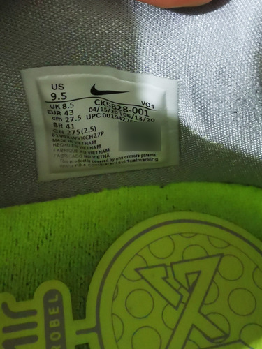 Tenis Nike Pg4 Talla 26.5 Originales (Usado)