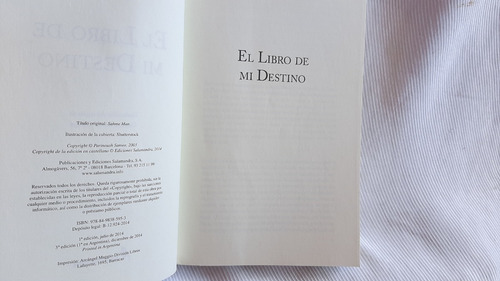 Imagen 3 de 5 de El Libro De Mi Destino Parinoush Saniee Salamandra