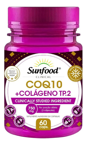 Coq10+colageno Tipo 2+hidrolizado+acido Hialuronico 60 Caps