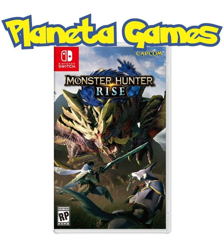 Monster Hunter Rise Nintendo Switch Fisicos Caja Cerrada