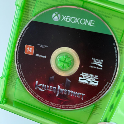 Killer Instinct Combo Breaker Xbox One Original Midia Fisica (Recondicionado)