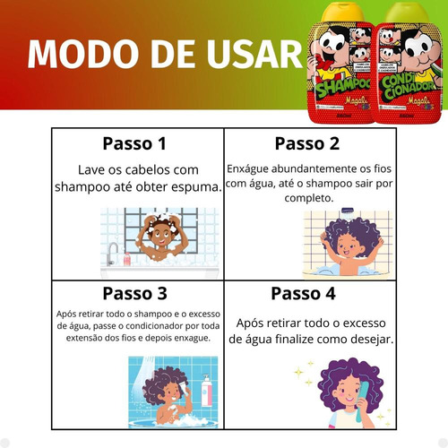 Kit Shampoo E Cond Cia Da Natureza Magali Cabelos Cacheados