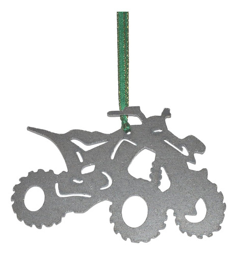 Adorno De Metal Atv, Cuatrimoto, Barro, Fuera De Carret...