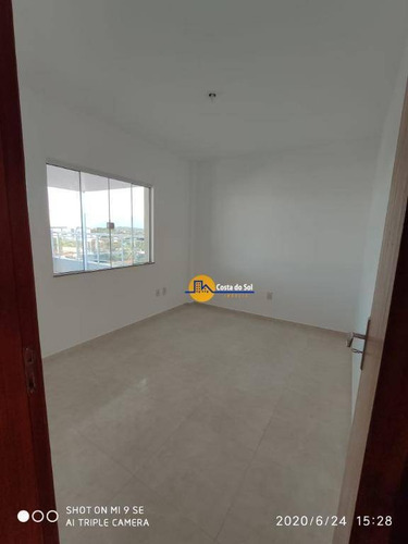 Maravilhosa Cobertura Com 3 Dormitórios À Venda, 134 M² Por R$ 350.000 - Atlântica - Rio Das Ostras/rj - Co0044