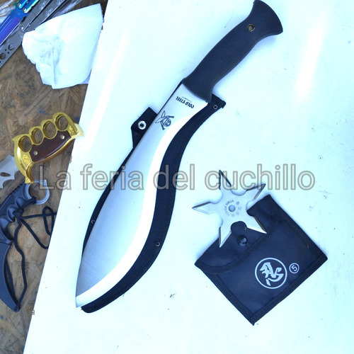 Cuchillo Cukri De Gurka + Estrella Ninja De Regalo