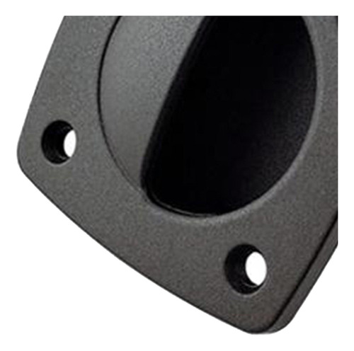 Bote 2,32 ''pulgadas Cuadrado Tirante Manija Negro Nylon