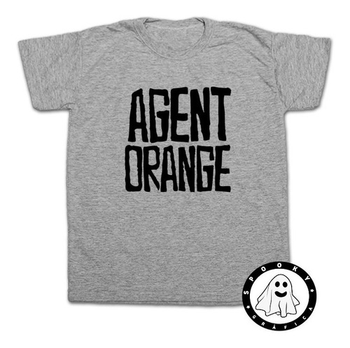 Remera Agent Orange Algodón Punk Hardcore Surf Skate