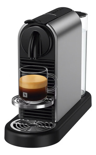 Cafetera Nespresso Citiz Platinum Titanium Café Expresso Plateado