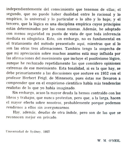 Introducción Método En Psicología O'neil Manual / Cs Eudeba (Usado)