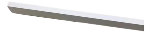 Puxador Porta Mdf/vidro Rometal Slim Fixação Adesiva 300mm Cor Branco