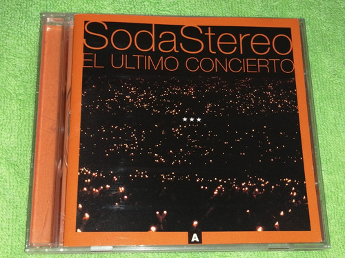 Eam Cd Soda Stereo El Ultimo Concierto A 1997 Edic Argentina