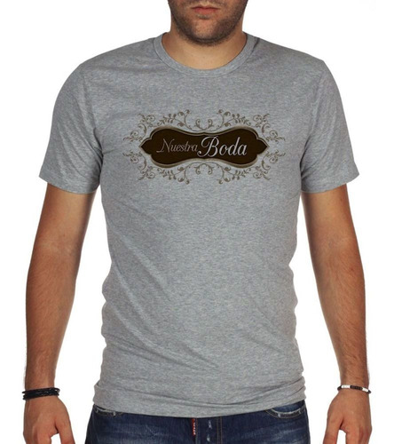 Remera De Hombre Nuestra Boda Matrimonio