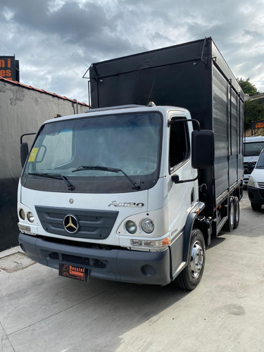 Mb Accelo 1016 2014 6x2 Truck Bau Bebidas 710 915 8160 815