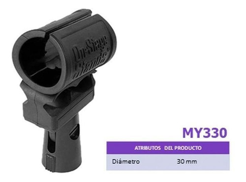 Clip Basculante My-330 Para Montaje De Micrófono