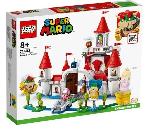Lego Super Mario Set Expansión Castillo De Peach Mod 71408