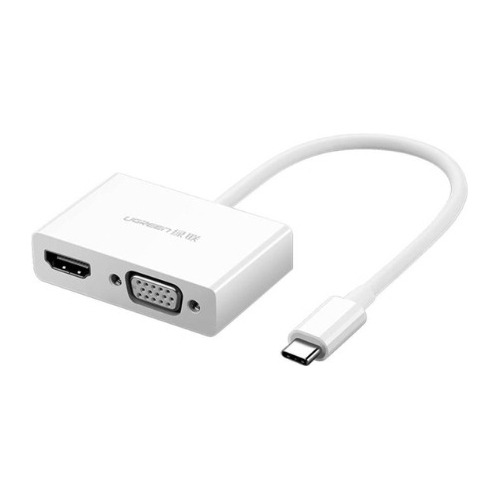 Convertidor Adaptador Usb Tipo C A Hdmi + Vga 4k 2k 3dugreen