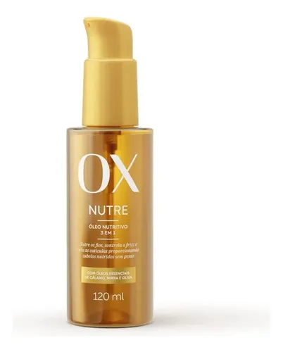 Óleo Nutritivo 3 Em 1 Ox Nutre 120ml
