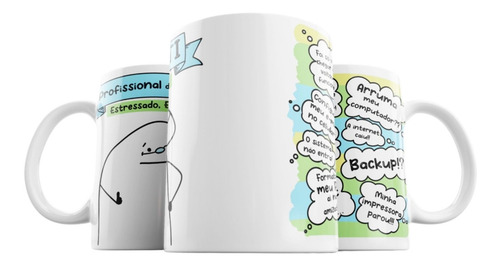 Imagem 7 de 7 de Caneca Flork Profissão Tecnologia Da Informação Ti Combo