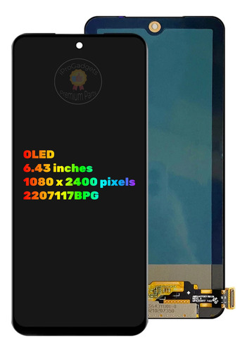 Descuento. Aplicable A: Pantalla Táctil Oled For Xiao Mi