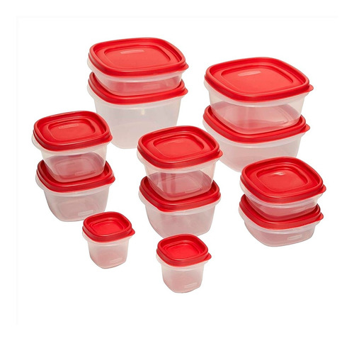 Envases 24 Piezas De Varios Tamaños Takealong Rubbermaid