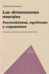 Libro Las Dimensiones Morales