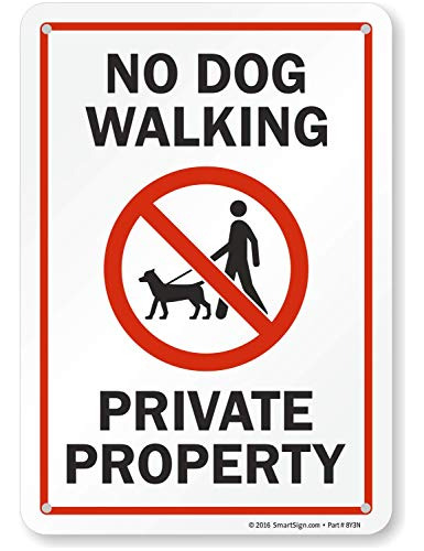  No Perro Walking - Propiedad Privada  Sesión | 7  X 10  De 