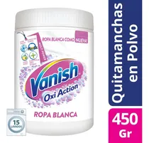 Comprar Quitamanchas En Polvo & Blanqueador Oxi Action Vanish 450 Formula Blanco