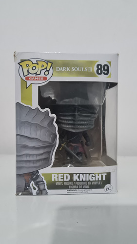 Funko Pop Dark Souls Lll Red Knight #89 (réplica) (Usado)