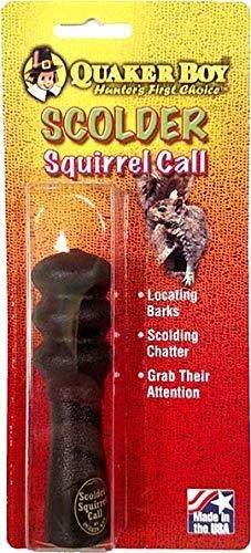 Llamadores De Angeles Quaker Boy Squirrel Scolder, Negro (2