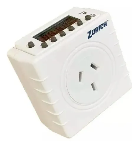 Timer Digital Programable Enchufe Compacto 220v 10a