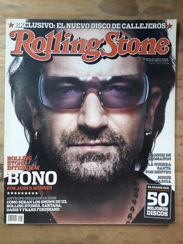 Revista Rolling Stone N° 95 Bono Año 2006