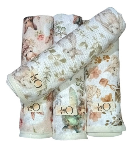 Toallita Bebe - Con Capucha - Polar Soft - Moda Gatitos