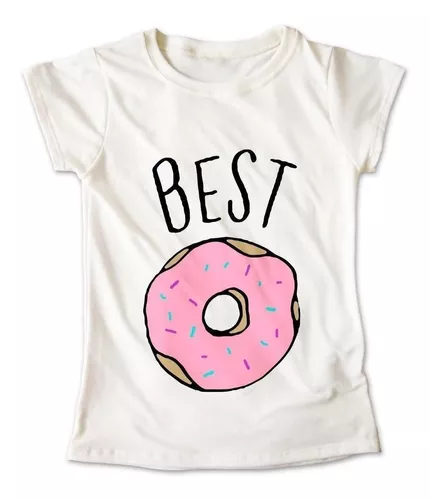 Blusas Amigas Best Friends Playera Estampado 003