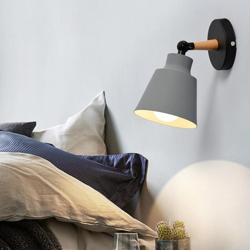 Lámpara De Pared Led Moderna Lámpara De Techo Gris
