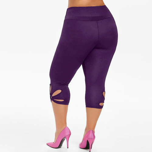 Leggings Casuales Con Cintura A La Moda Para Mujer, Talla Gr