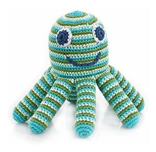 De Bebé De Pulpo Hecho A Mano Rayas Sjr Sonajero Pebble De Bebé De Pulpo Hecho A Mano Rayas Sjr Sonajero Pebble