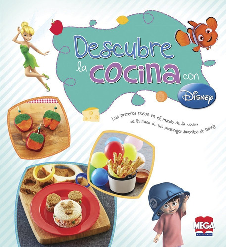 Imagen 1 de 1 de Libro Descubre La Cocina Con Disney Nuevo