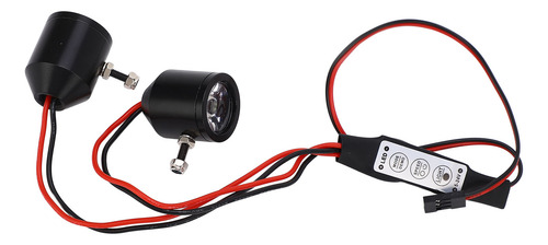 Faro De Coche Rc De 3 W, Luz Brillante, 8 Modos Dinámicos, A