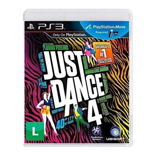 Just Dance 4 Ps3 Mídia Física Seminovo