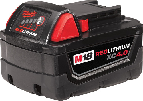 Bateria De Ion Litio Milwaukee 18v Redlithium  Xc 4.0 Ah