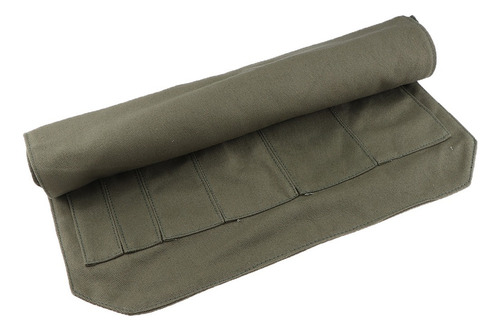 Estuche Porta Cuchillos 6 Ranuras De Lienzo Resistente