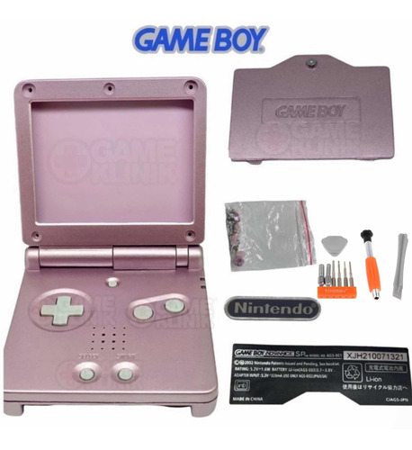 Carcasa Game Boy Advance Sp Gba Kit Completo + H 05