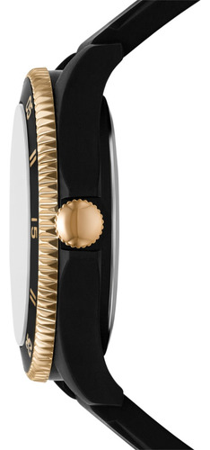 Reloj Mujer Skechers Sr6305 De Silicona Negro